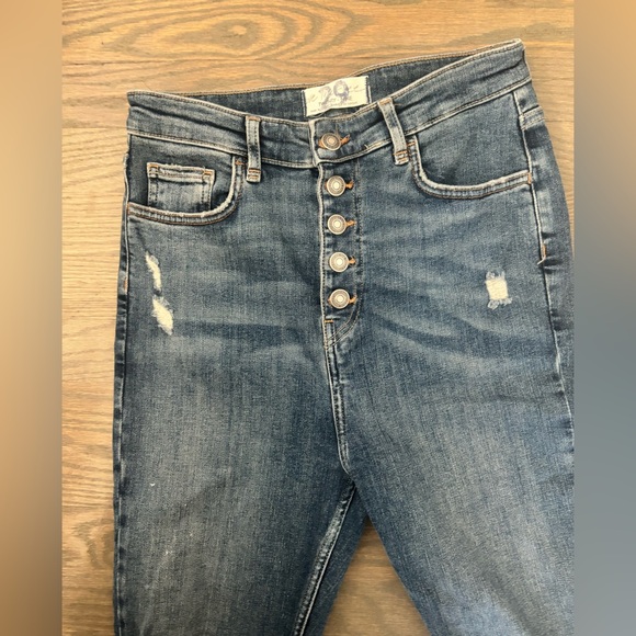 WE THE FREE Sabrina Distressed Super Skinny Jeans size 29 free people - Picture 7 of 7